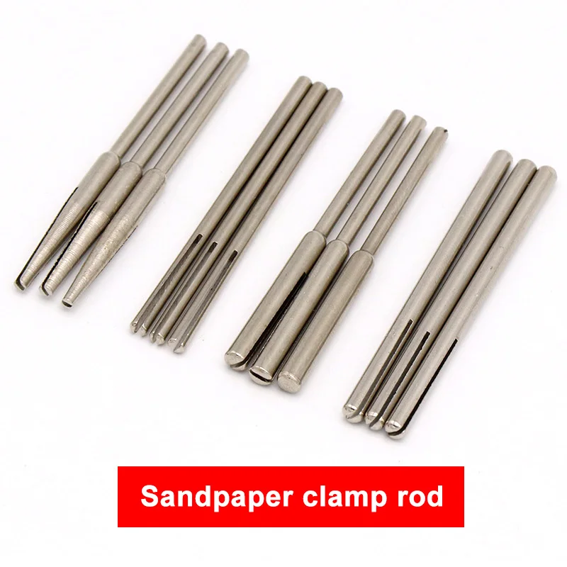 

2.35 Or 3mm Shank Sandpaper Clip Sandpaper Clamp Electric Grinder Accessories