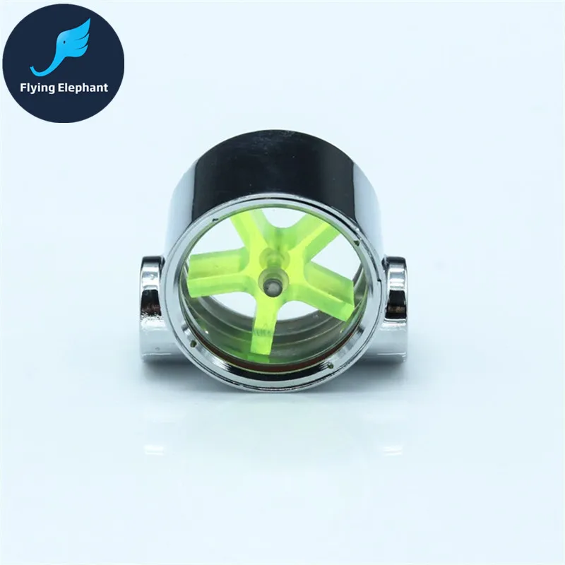 Счетчик расхода воды полностью медный гальванизированный 2 способа G1/4 Спидометр