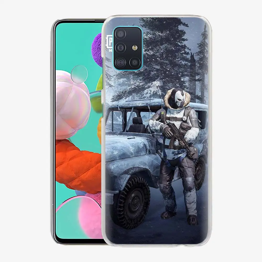 

Pubg Game Hard PC Phone Case For Samsung Galaxy A51 A71 A31 A41 A21s A91 A12 A02s A42 5G Back Cover Coque Fundas Capa