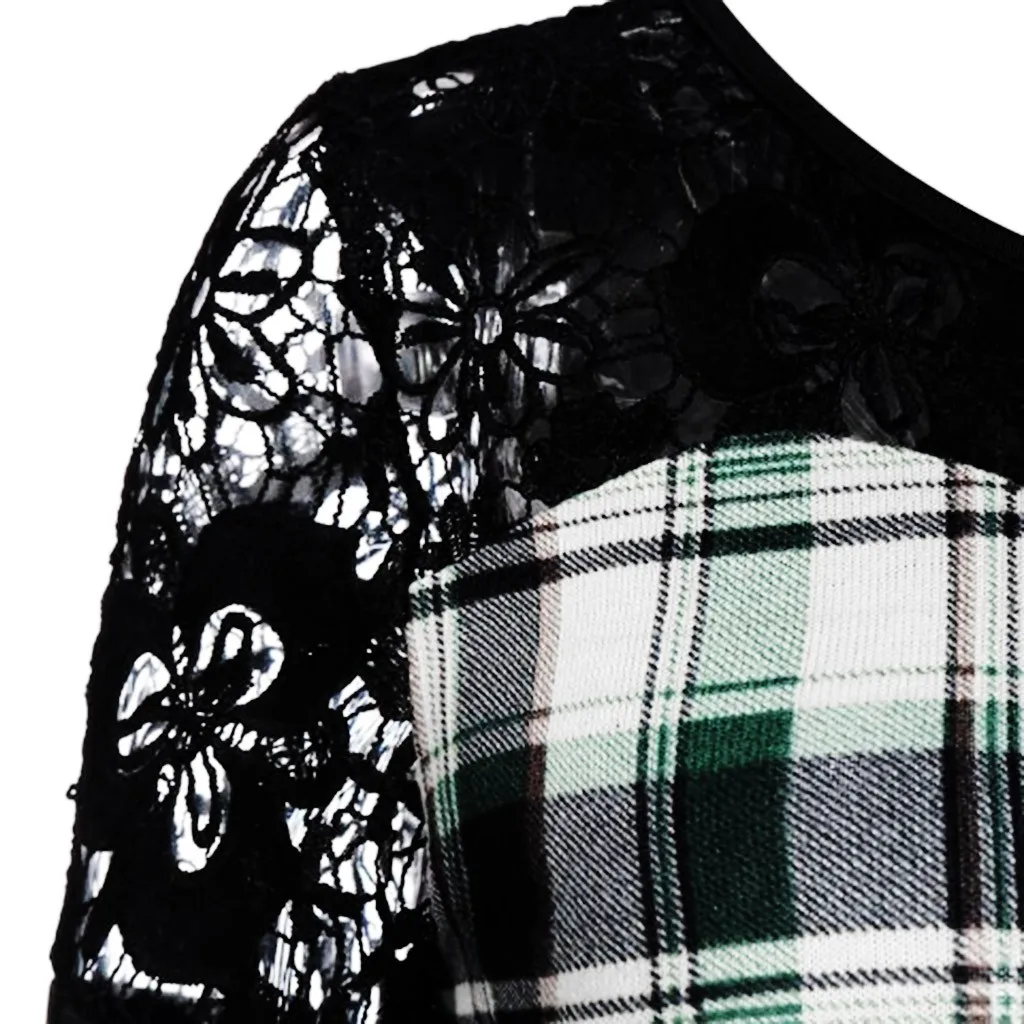 Готические платья с принтом в клетку винтажное осеннее 2020 Новое кружевное платье