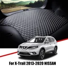 Кожаный коврик для багажника автомобиля для Nissan X Trail T32 X-Trail Xtrail 2013-2016 2017 2018, подкладка для груза, коврик для багажника, автомобильные аксессуары