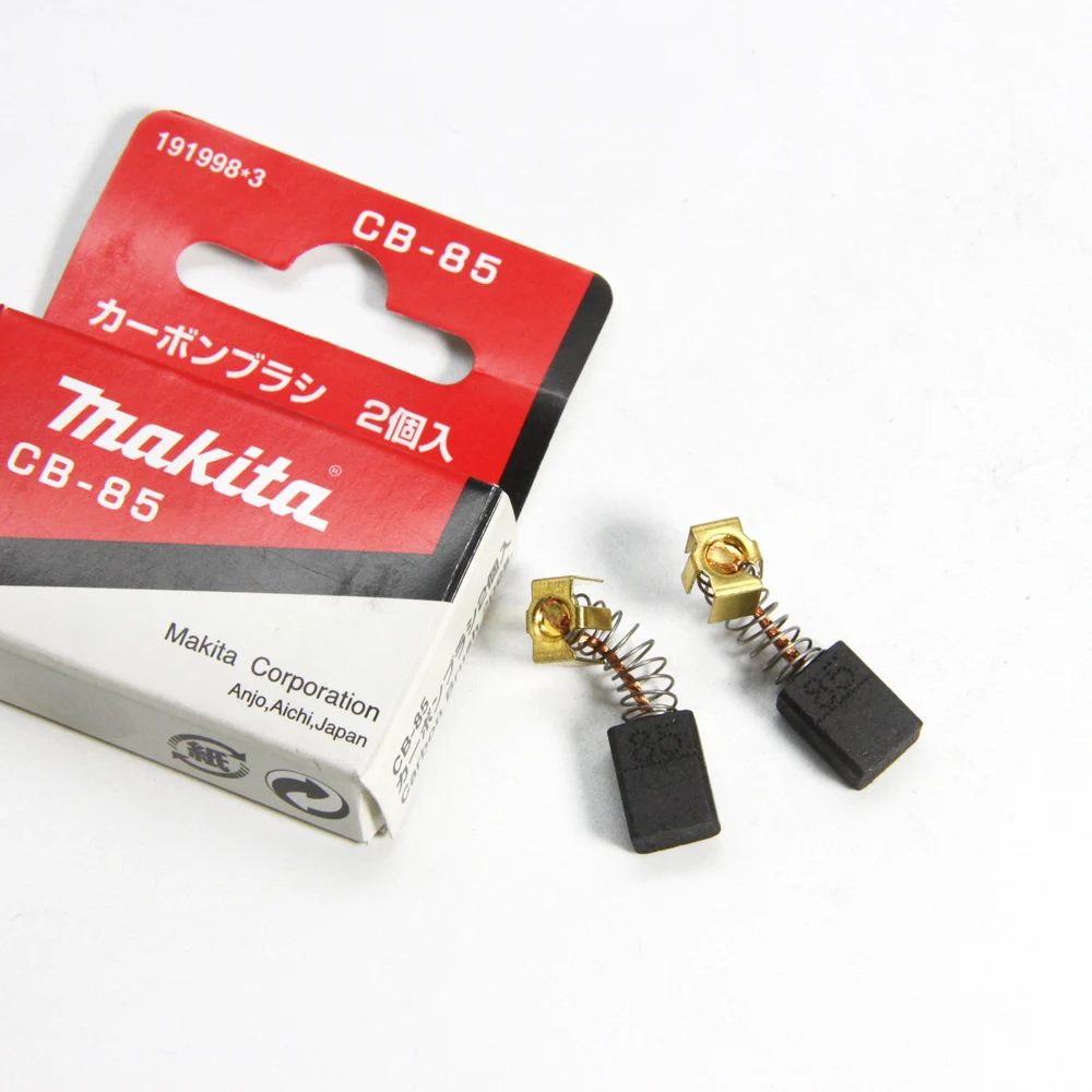 Оригинальные угольные щетки Makita CB85 запасные части для электроинструментов 5x8x11