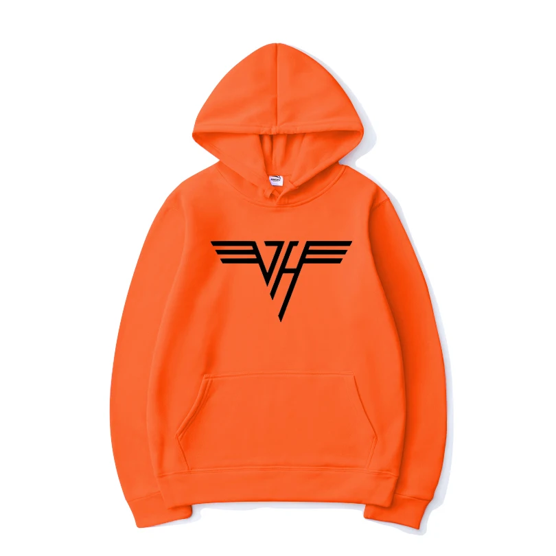 

2021 New Van Halen Hoodies Fashion Solid Color Printed Hooded Sweatshirt Sports Casual Pullover Men Women Hip Hop Hoodie Clothes