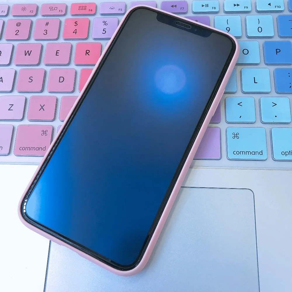 Лучшее качество полное покрытие матовое закаленное стекло для iPhone 6 6S 7 8 Plus X XR XS 11 Pro Max матовая защита экрана без отпечатков пальцев