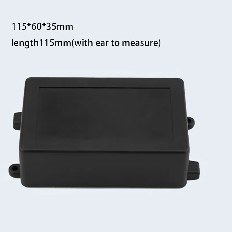 

115*60*35mm Plastic Project Box Case Switch Box Instrument Case Pcb Circuit Board Button Switch Case Power Supply