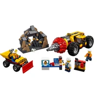 312pcs 10875 city series heavy mining drilling machine 60186 childrens building block toy gifts