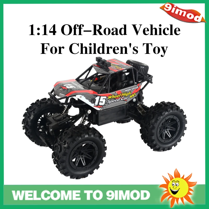 

Good Sale MGR/C 1:14 Off-Road Vehicle 4WD 45°Slope Climbing Crawler Truck 2.4G Wireless Remote Control RC Car for Children's Toy