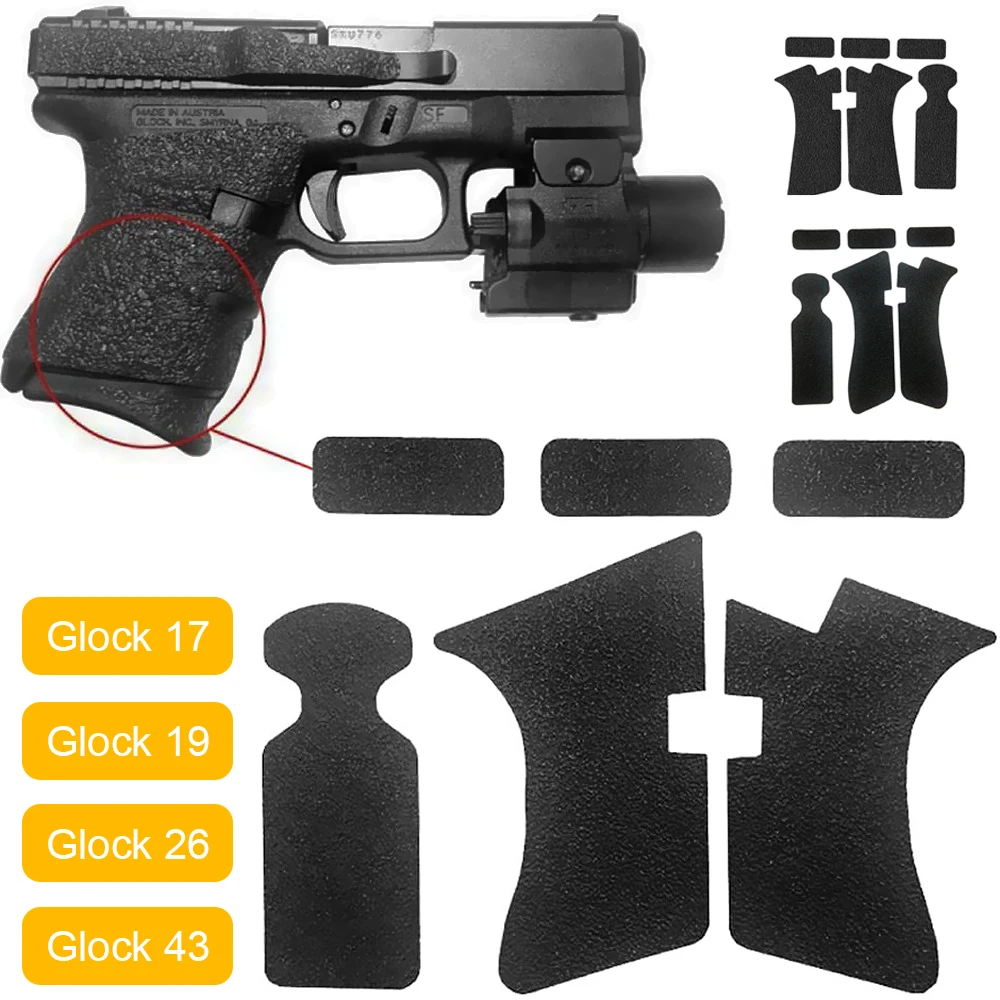 

Нескользящая резиновая лента для пистолета Glock 17 19 20 23 25 26 34 40 42 43