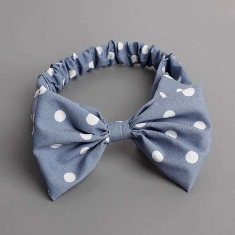 MeryYuer/Новинка модная Корейская повязка на голову для девочек в синий/розовый