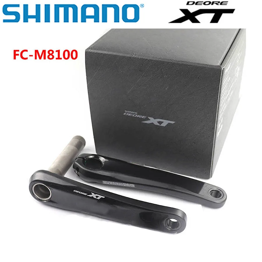 Shimano Deore XT FC M8100 Кривошип 1x12 Скоростей рукоятка MTB руки комплект FC-M8100-1 170 мм 175 -