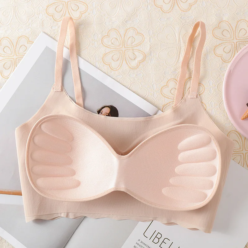 

Fox Gathered Bra Bra Women Sexy Women Push Up Bra Underwear Women Bra Bra Plus Size Seamless Bra Wire Free Bra