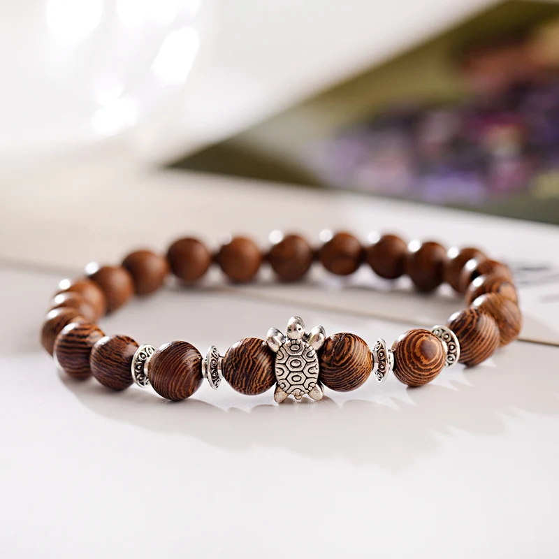 OIQUEI Щепка Цвет морские черепахи черепаха Шарм браслет для мужчин и женщин