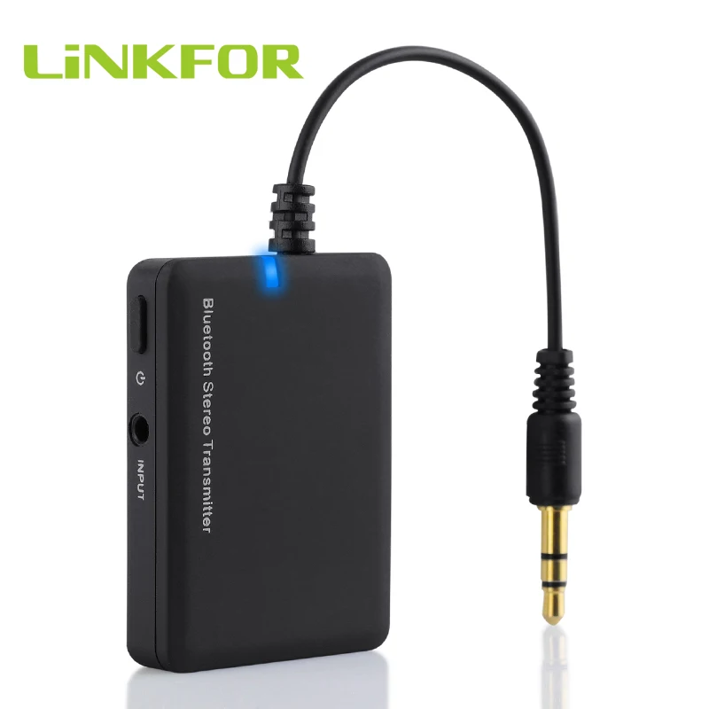 Беспроводной Bluetooth передатчик LiNKFOR аудио A2DP стерео ключ мини адаптер 3 5 мм