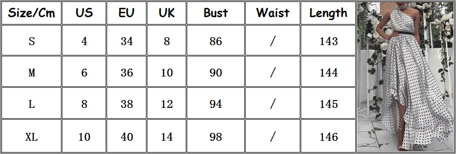 

Summer Women Sleeveless Sexy Fashion Elegant Off Shoulder Maxi Long Dress Polka Dot Irregularity Female Dress Ladies Vestidos