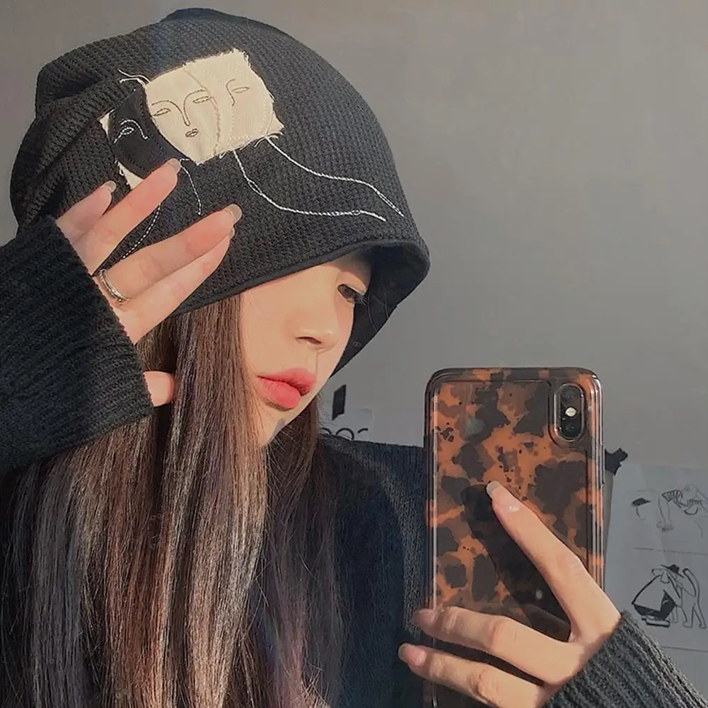 

Women's Winter Hat Color Girl Beanies Warm Hat Caps