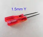 Отвертка Y Трехточечная для Nintendo switch DS, 10 шт.лот, 1,5 мм, инструмент для ремонта консоли Switch Joy Con PSP GBA DS 3DS XL