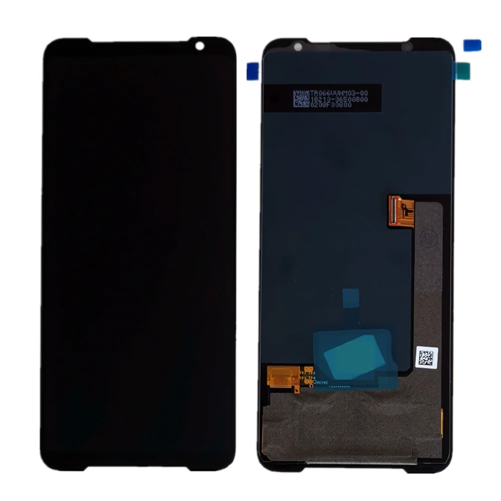 6 59 original amoled for asus rog 3 zs661ks lcd rog 3 display touch digitizer for asus rog phone 3 strix lcd screen replacement free global shipping