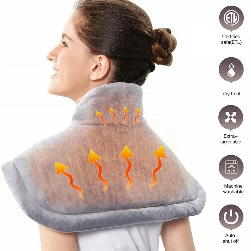 

NEW Electric Physiotherapy Heating Pad Blanket Fast Relief Pain Relax Muscle Warming Heating Pad Blanket Shoulder Neck Heating