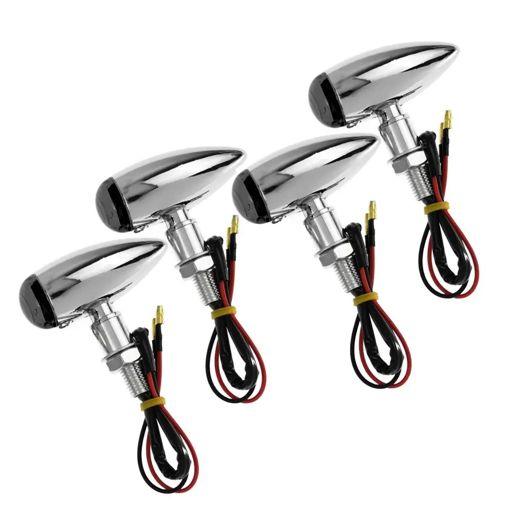 Указатели поворота для мотоцикла 2 шт./4 шт. мигающие огни лампа Harley Sportster XL Bobber Chopper