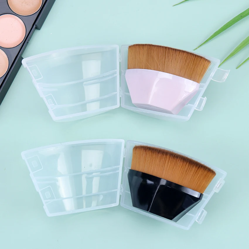

1PC Magic Foundation Brush Concealer Single Nylon Makeup Brushes Girl Glamour Six Corners Makeup Brush
