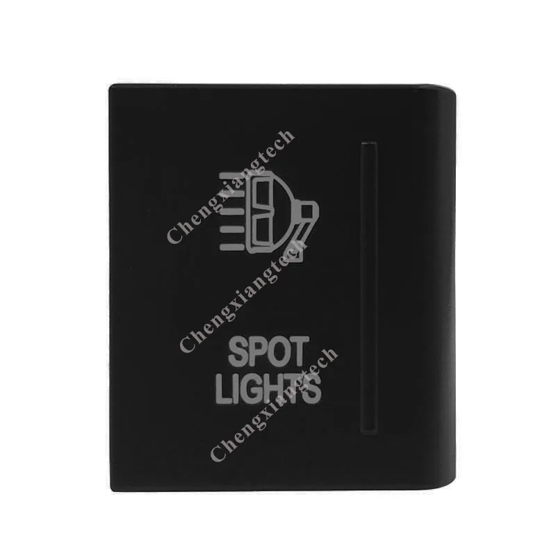 Синие светодиодные точечные светильники автомобильный кнопочный выключатель