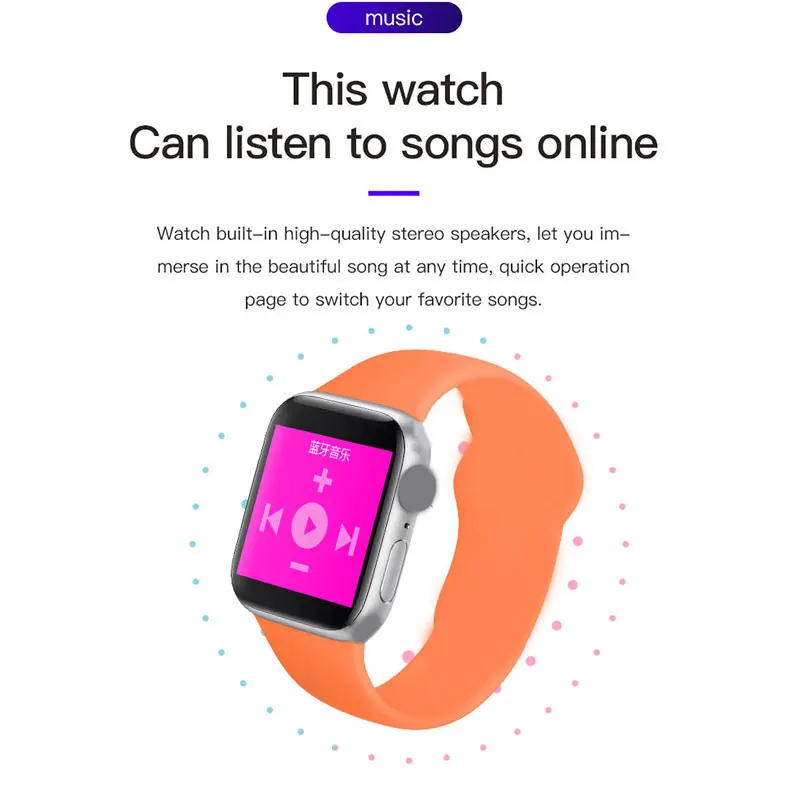 Новые смарт-часы Bluetooth звонки управление музыкой умные часы для женщин и мужчин