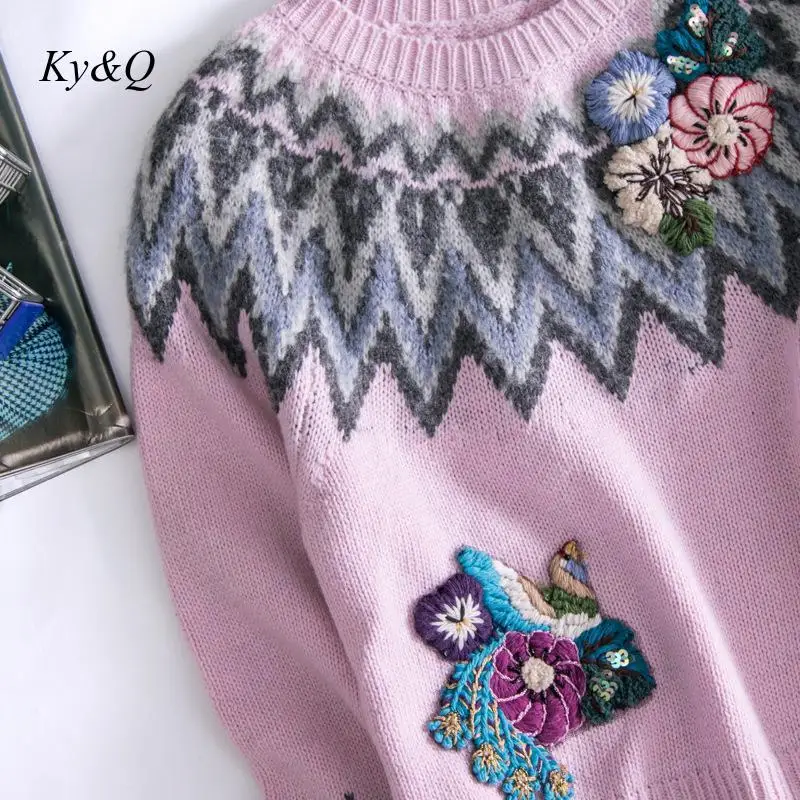 Дизайнер подиума 2019 зимний женский Рождественский милый Роскошный розовый