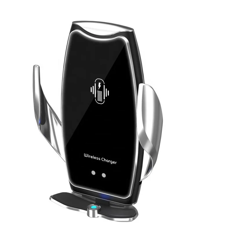 

Беспроводное зарядное устройство, интеллектуальная автоматическая индукция, 10 Вт, быстрая зарядка, автомобильный держатель телефона для ...