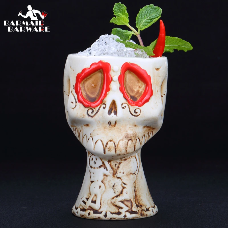 400 мл Гавайские кружки Tiki Коктейльная чашка кружка для пива напитков вина
