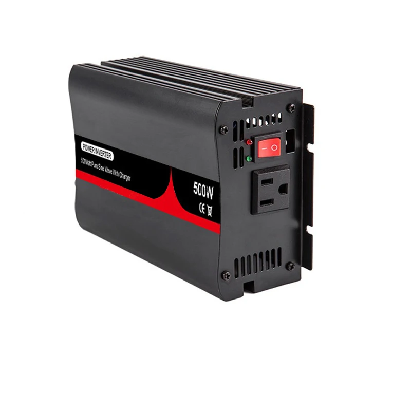 500 ватт чистая Синусоидальная волна инвертор 12В/24В/48В постоянного тока в