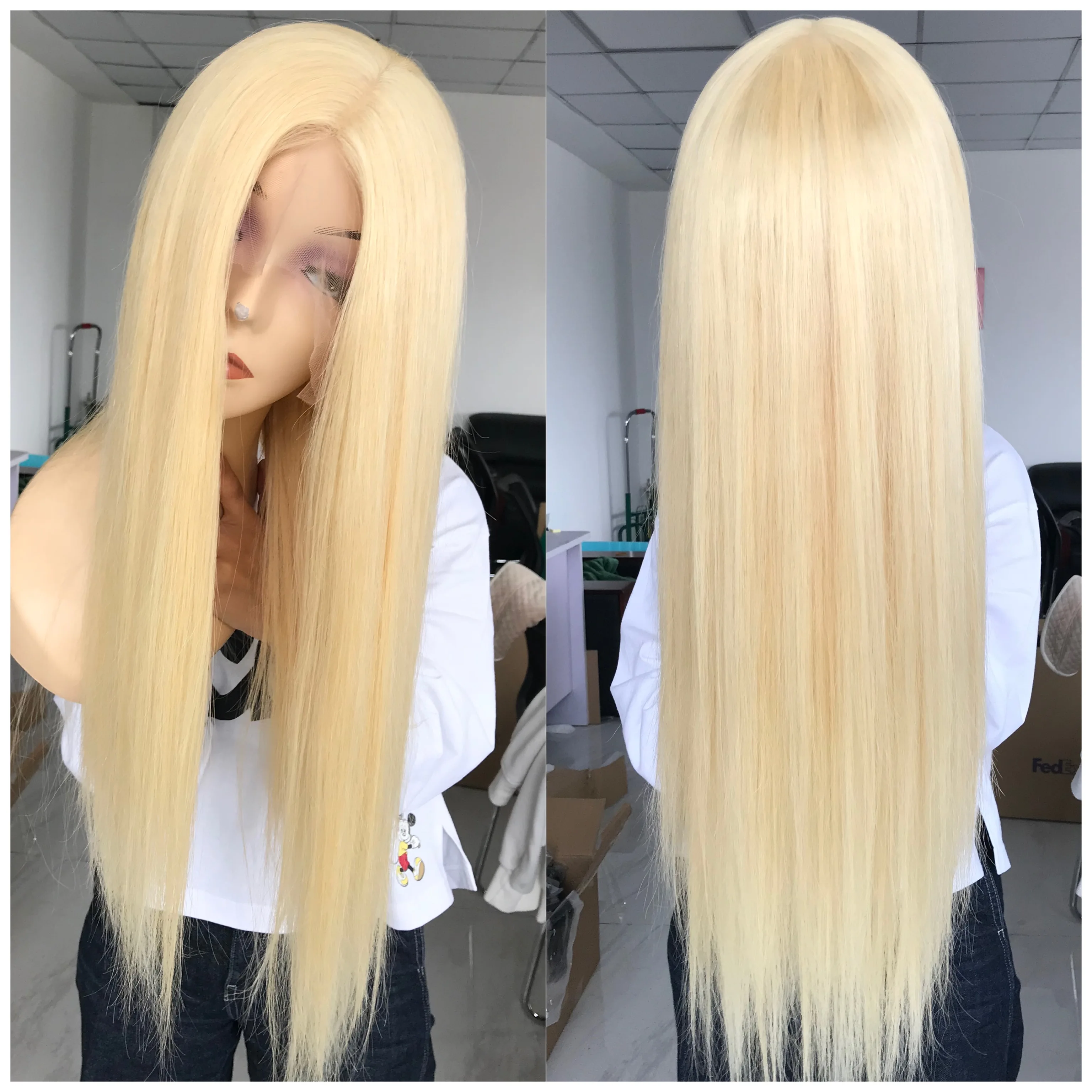Fabwigs светлые фронтальные парики искусственные волосы для головы из человеческих