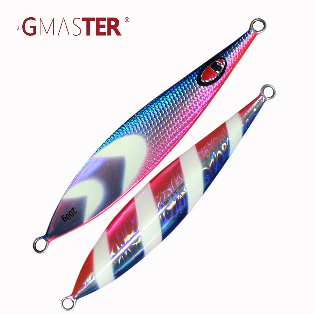 Приманка рыболовная 200g250g350gLead с сильным свечением японская лазерная