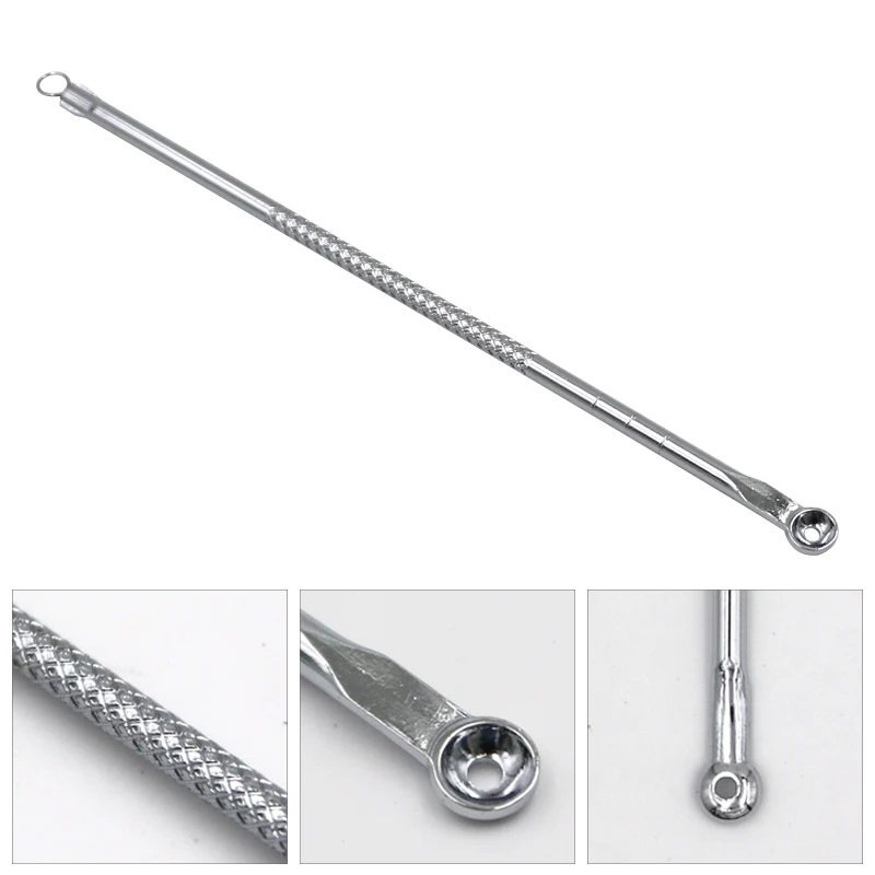 5 шт. иглы для удаления черных точек прыщей и комедонов инструменты ухода за