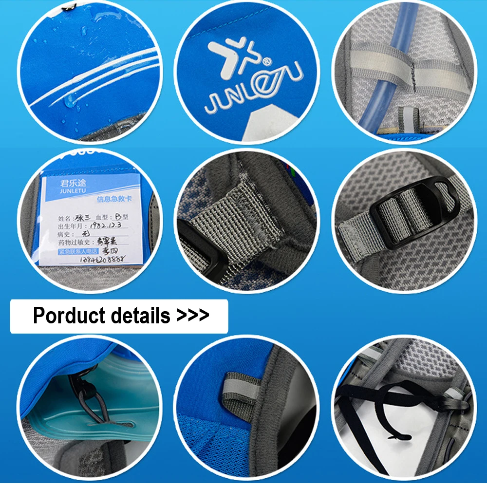 Рюкзак мужской/женский для бега ультралегкий дышащий спортивный ранец сумка