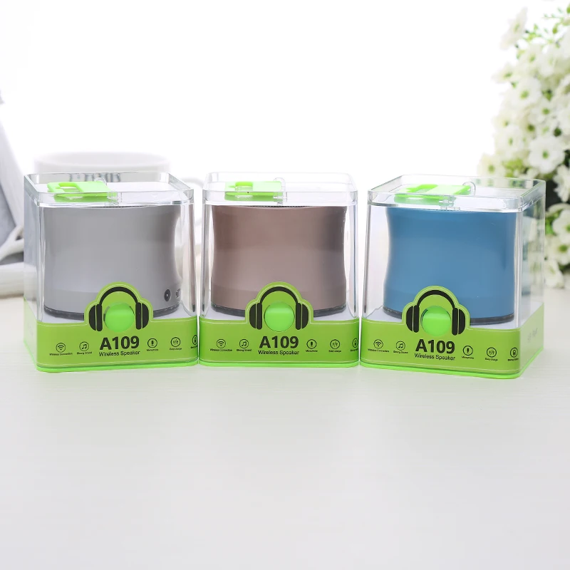 Внешняя беспроводная Bluetooth-Колонка A109 маленькая колонка портативная для спорта