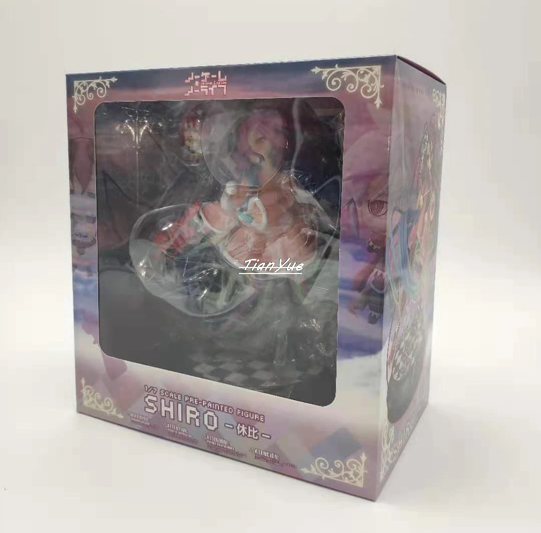 Аниме No Game Life Hubby Dora ZERO Shiro 1/7 ПВХ экшн-фигурка модель игрушки 22 см - купить по