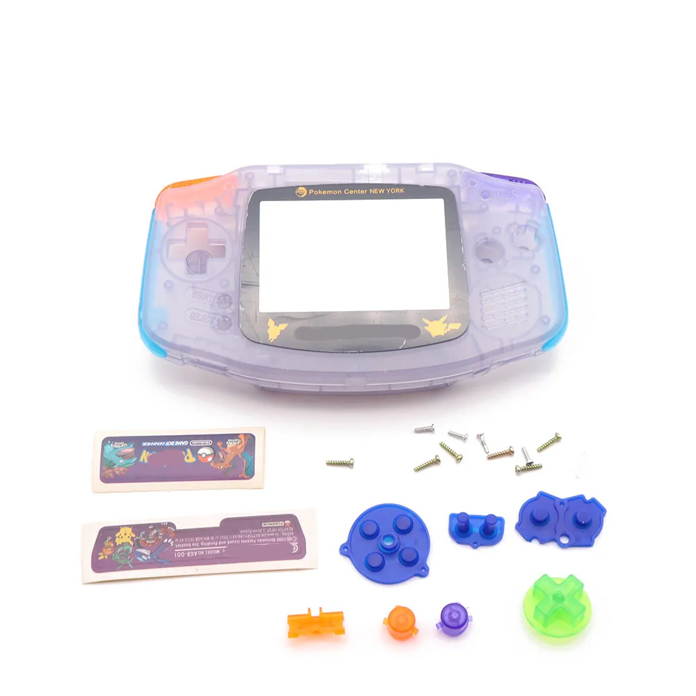 Полный комплект корпуса с цветными резиновыми накладками винты для крепления