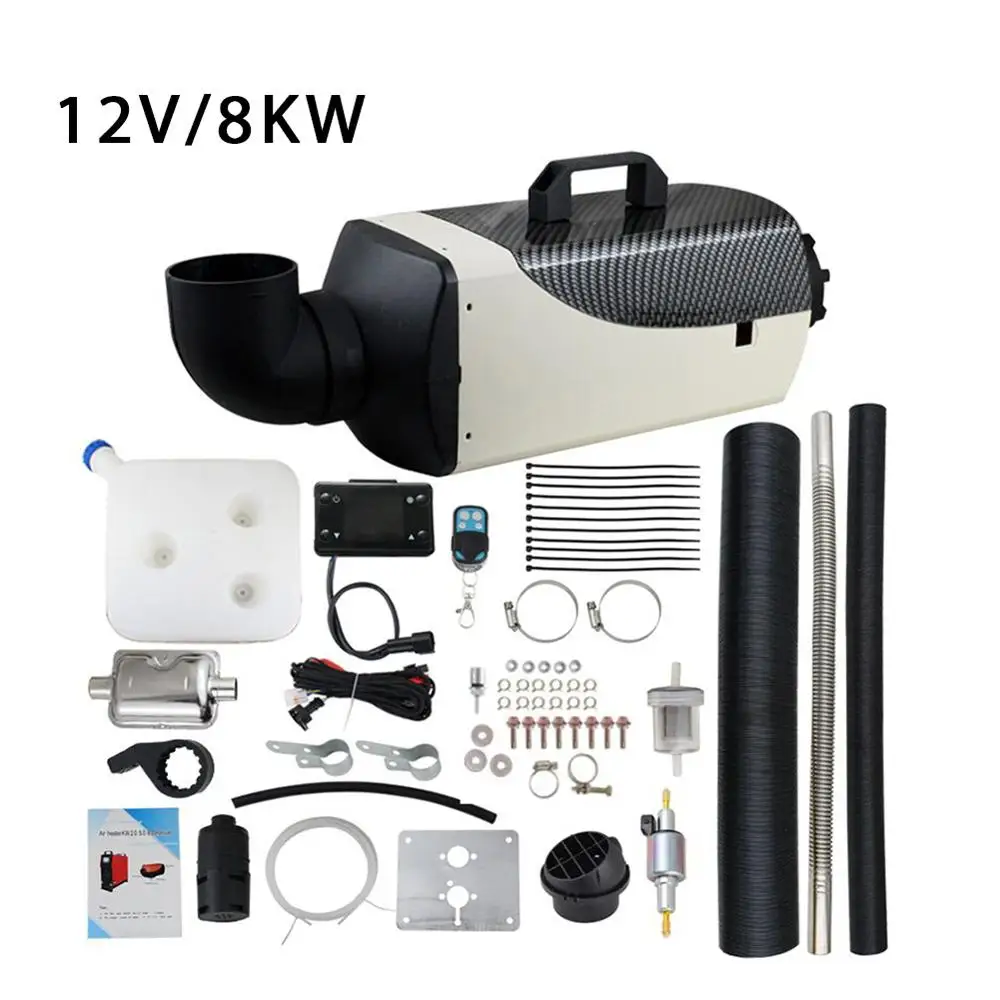 12 В/24 В 5 кВт 8 Воздушный дизельный топливный обогреватель стояночный и ЖК дисплей