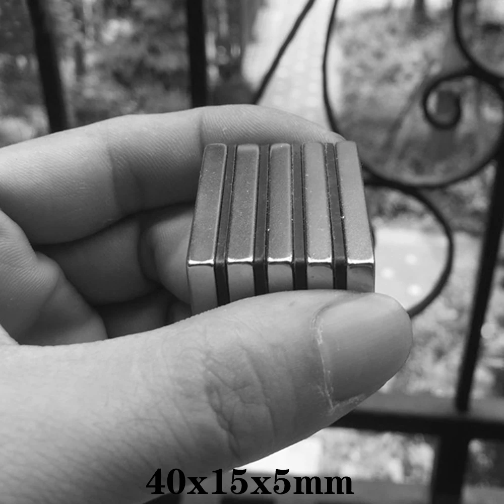 

Магнит Неодимовый 40x15x5 мм, 5-20 шт.