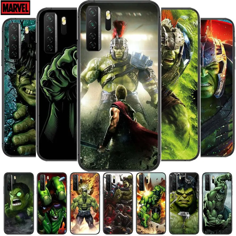 

Invincible Hulk Black Soft Cover The Pooh For Huawei Nova 8 7 6 SE 5T 7i 5i 5Z 5 4 4E 3 3i 3E 2i Pro Phone Case cases