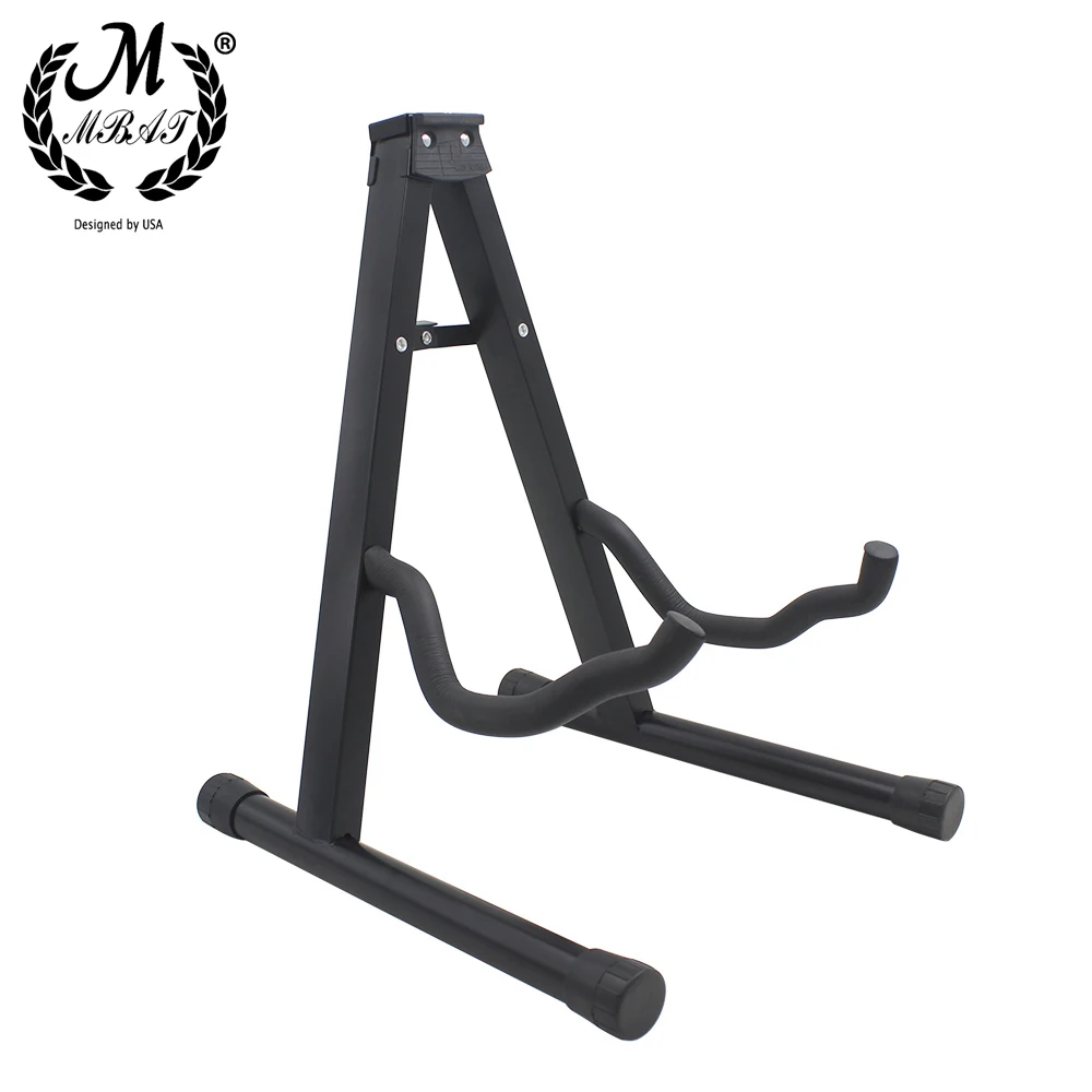 

M MBAT Universal Portable Guitar Stand Folding Lightweight Tripod Stringed Instrument Musical Rack Holder Guitar Accessories