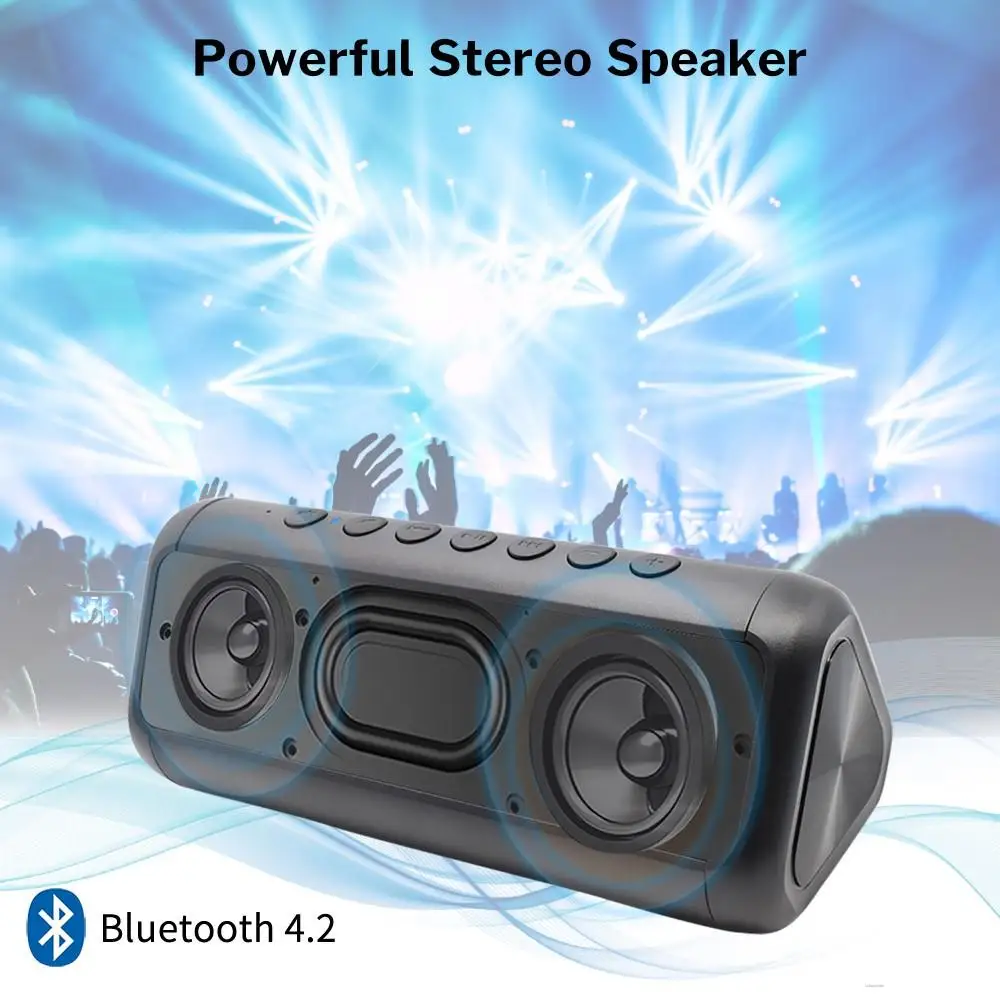 Водонепроницаемая Bluetooth-колонка Портативная колонка беспроводная стерео