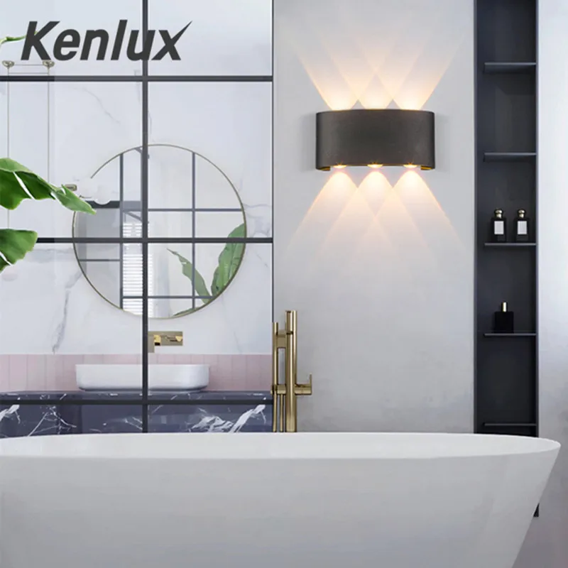 Светодиодный настенный светильник современный для помещения минималистичный