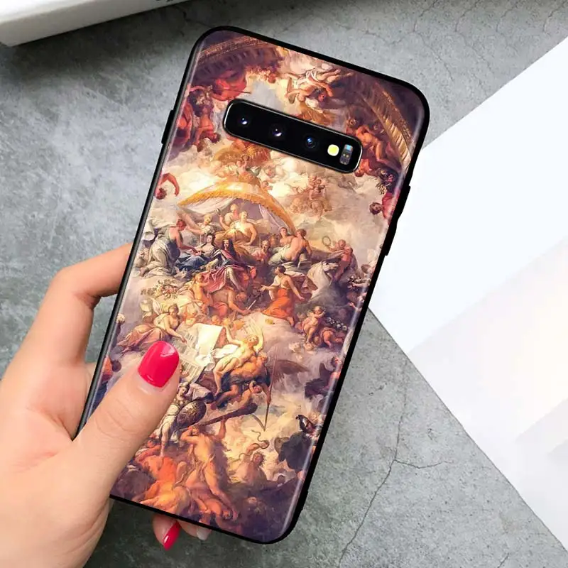 

Paintings the birth of venus for Samsung Galaxy S21 Ultra Plus Note 20 10 9 8 S10 S9 S8 S7 S6 Edge Plus Black Phone Case