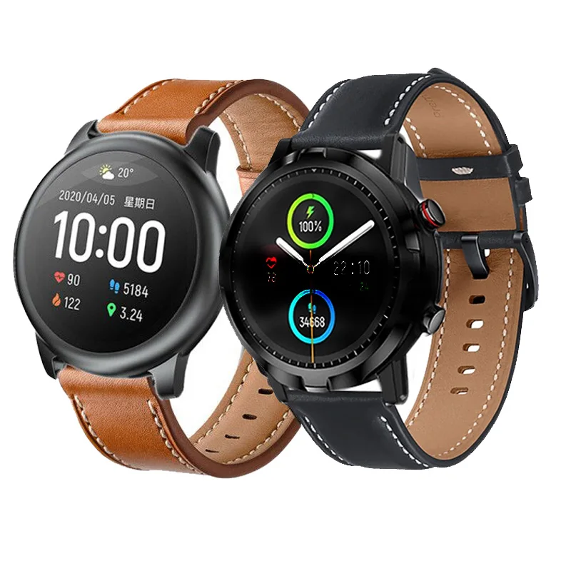 

Leather Strap For Xiaomi Haylou LS05S LS02 GST RT2 RS4 RS3 LS04 Bracelet