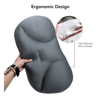 deep sleep pillow washable ergonomic 3d neck pillow foam airball particles travel air cushion airgrip pillows pain relief