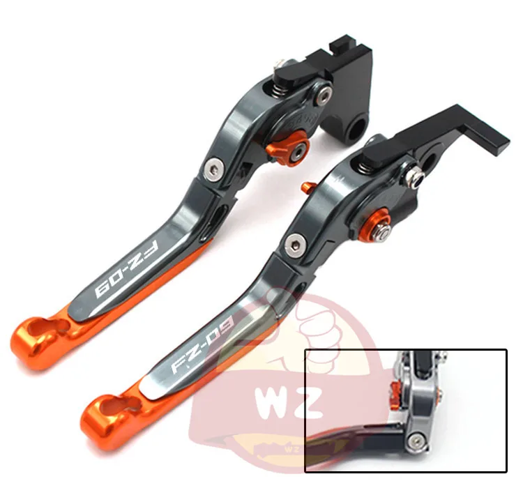 

Аксессуары для мотоциклов Регулируемый складной рычаг тормоза сцепления для YAMAHA MT-09 FZ09 2014 2015 2016 2017 MT09 MT 09 FZ-09 SR