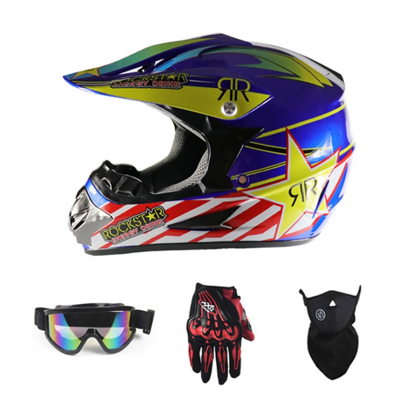 Взрослого мотоцикла Мотокросс внедорожный шлем ATV для езды на велосипеде по