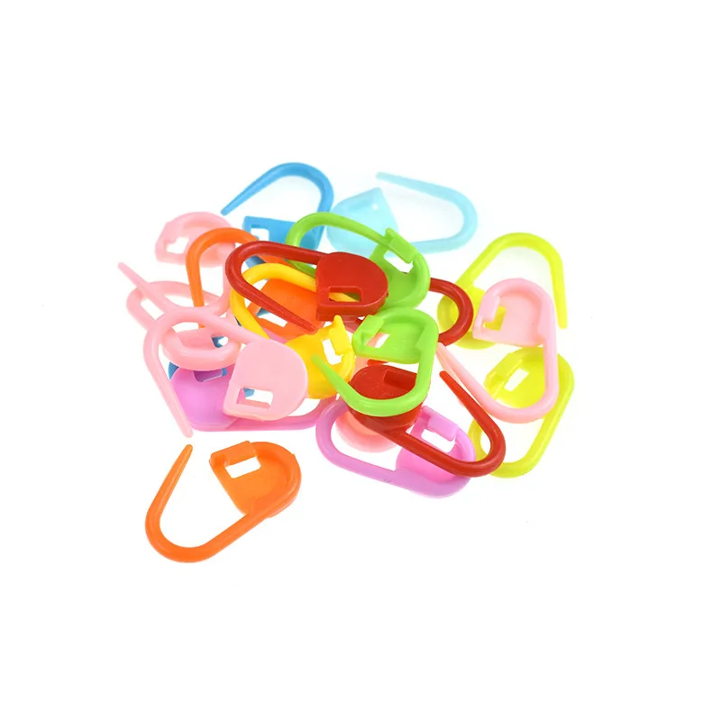 Набор крючков для вязания крючком 8 шт. Алюминиевые крючки с розовыми