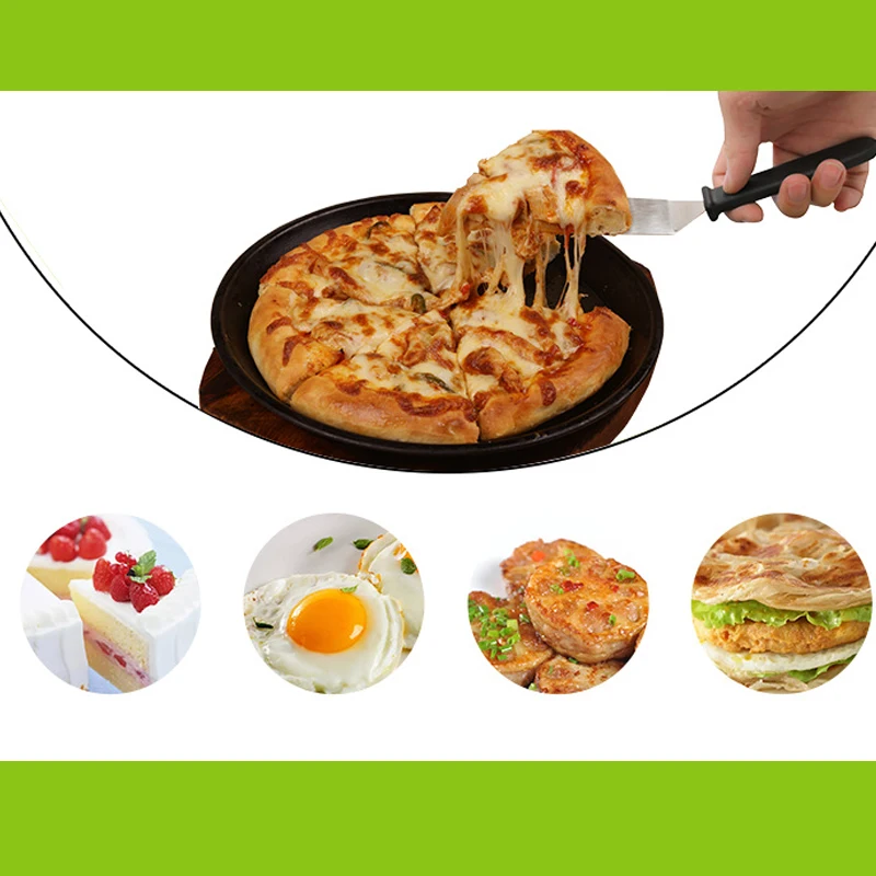 Лопатка для пиццы тесто Нержавеющая сталь с антипригарным покрытием лопатка